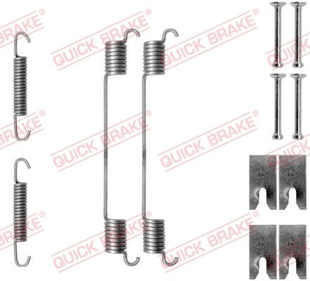 Zestaw akcesoriów, szczęki hamulcowe QUICK BRAKE 105-0814