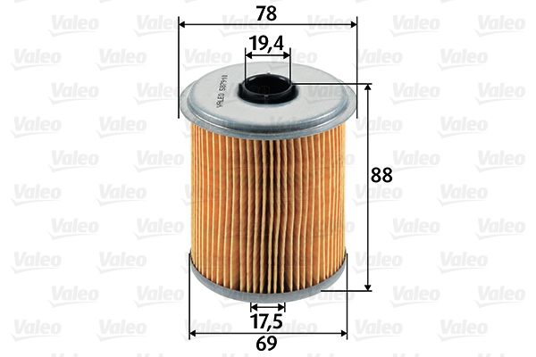 Filtr paliwa VALEO 587910