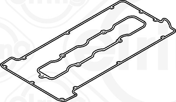 Zestaw uszczelek, pokrywa głowicy cylindra ELRING 892.831