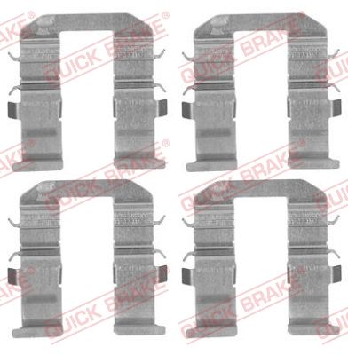 Zestaw akcesoriów, klocki hamulcowe QUICK BRAKE 109-1758