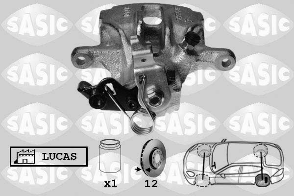 Zacisk hamulca SASIC 6506074