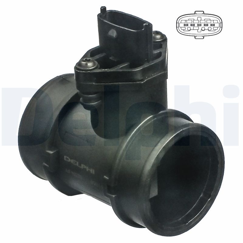 Przepływomierz masowy powietrza DELPHI AF10270-12B1
