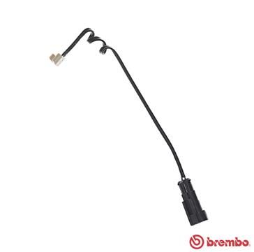 Styk ostrzegawczy, zużycie okładzin hamulcowych BREMBO A 00 409