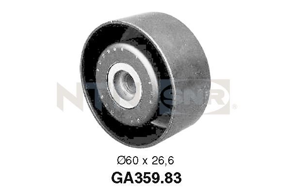 Rolka napinacza, pasek klinowy wielorowkowy SNR GA359.83
