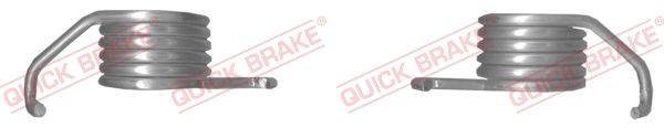 Zestaw naprawczy, dźwignia hamulca postojowego (zacisk) QUICK BRAKE 113-0517