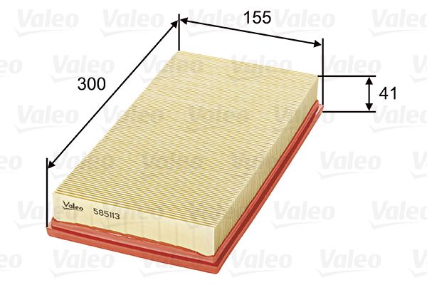 Filtr powietrza VALEO 585113