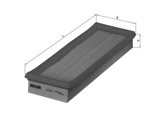Filtr powietrza KNECHT LX 704/1