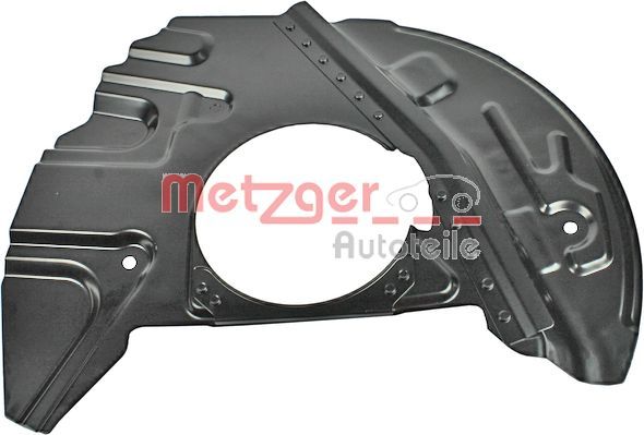 Panel rozbryzgiwujący, tarcza hamulcowa METZGER 6115043