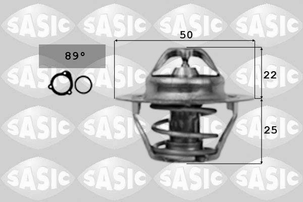 Termostat, płyn chłodzący SASIC 4000363