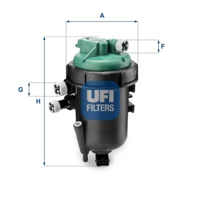 Filtr paliwa UFI 55.178.00