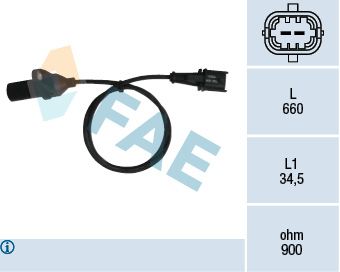 Generator impulsów, wał korbowy FAE 79220