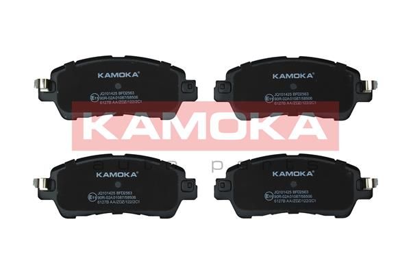 Zestaw klocków hamulcowych, hamulce tarczowe KAMOKA JQ101425