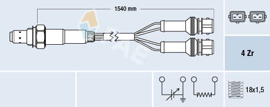 Sonda lambda FAE 77127