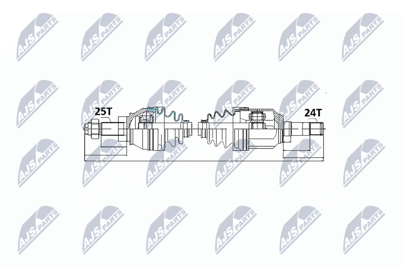 Wał napędowy NTY NPW-FT-016