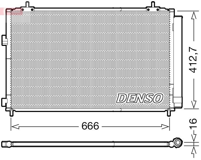 Skraplacz, klimatyzacja Denso DCN50059