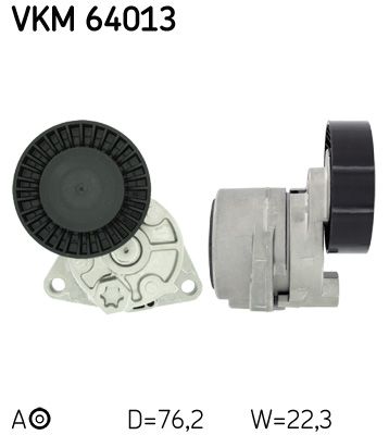 Rolka napinacza, pasek klinowy wielorowkowy SKF vkm 64013
