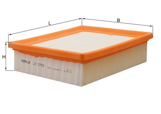 Filtr powietrza KNECHT LX 5793