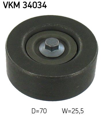 rolka kierunkowa / prowadząca, pasek klinowy zębaty SKF VKM 34034