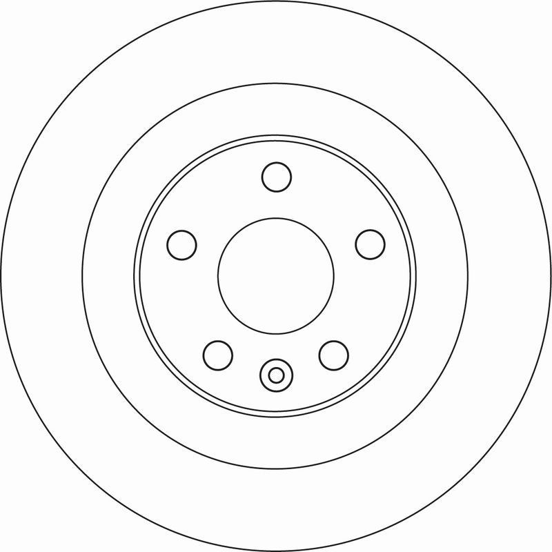 Tarcza hamulcowa TRW DF6588