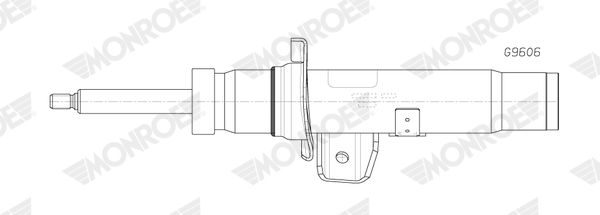 Amortyzator MONROE G9606