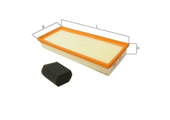 Filtr powietrza KNECHT LX 3955KIT