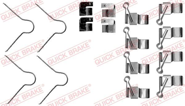 Zestaw akcesoriów, klocki hamulcowe QUICK BRAKE 109-1895