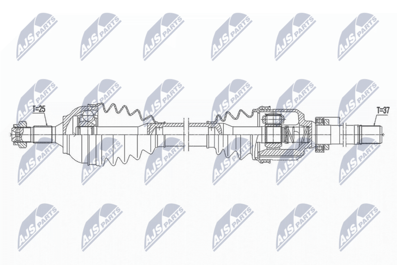 Wał napędowy NTY NPW-CT-107