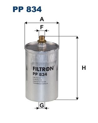 Filtr paliwa FILTRON pp 834
