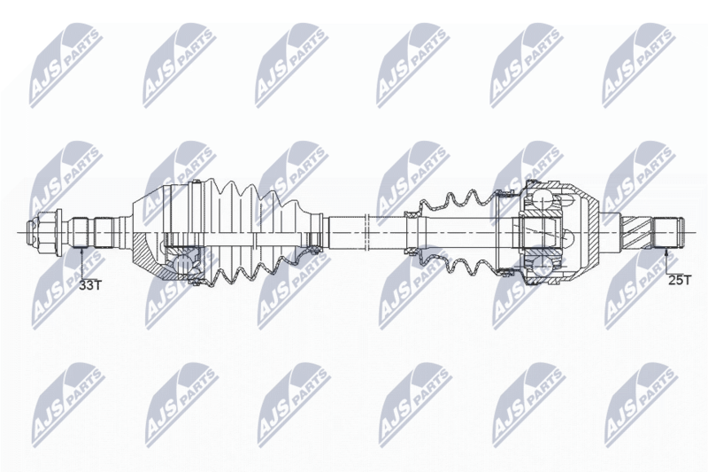 Wał napędowy NTY NPW-PL-091
