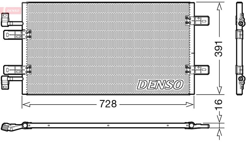 Skraplacz, klimatyzacja Denso DCN20019