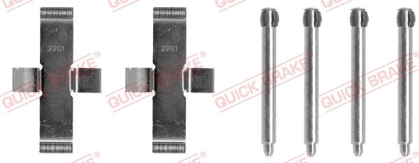 Zestaw akcesoriów, klocki hamulcowe QUICK BRAKE 109-1037