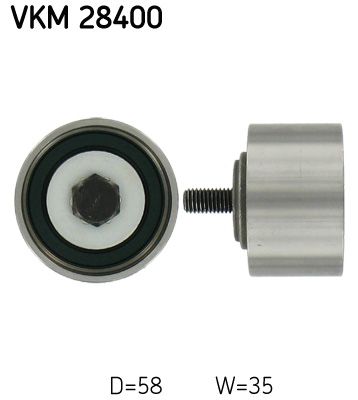 rolka kierunkowa / prowadząca, pasek rozrządu SKF VKM 28400