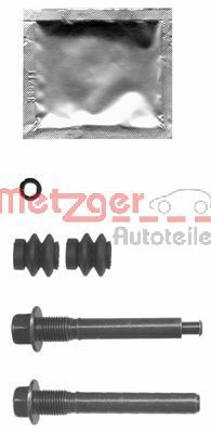 Zestaw tulei prowadzących, zacisk hamulca METZGER 113-1402X