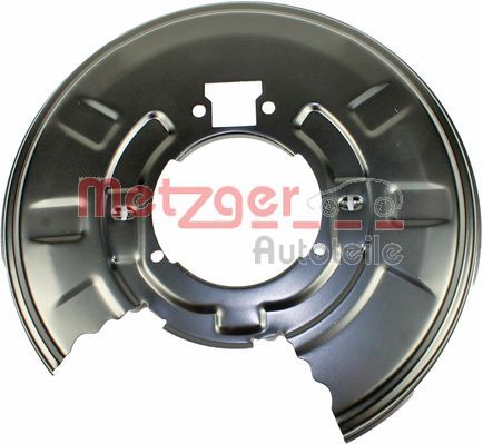 Panel rozbryzgiwujący, tarcza hamulcowa METZGER 6115042