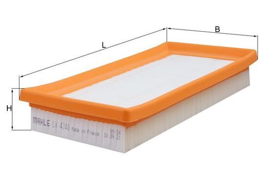 Filtr powietrza KNECHT LX 4248