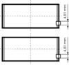 Komplet panewek korbowodu KOLBENSCHMIDT 77844600