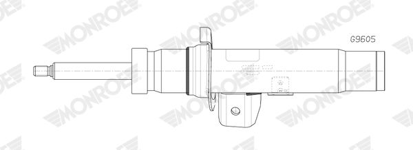 Amortyzator MONROE G9605