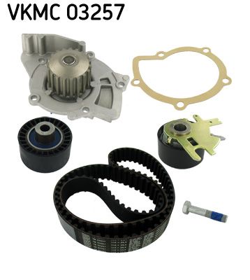 Pompa wody + zestaw paska rozrządu SKF VKMC 03257