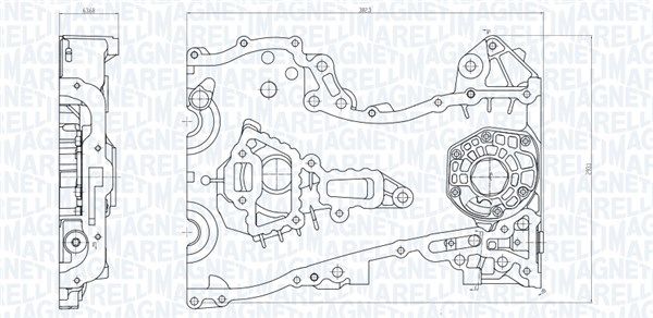 Pompa oleju MAGNETI MARELLI 351516000156