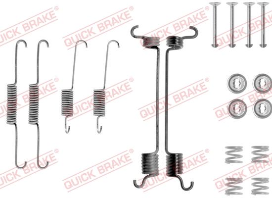 Zestaw akcesoriów, szczęki hamulcowe QUICK BRAKE 105-0741