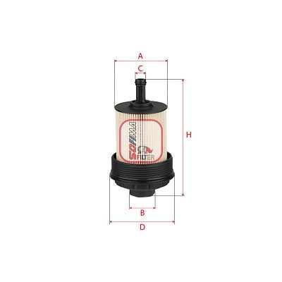 Filtr oleju SOFIMA S 5285 PE
