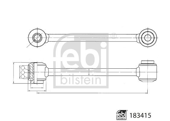 Drążek / wspornik, stabilizator FEBI BILSTEIN 183415