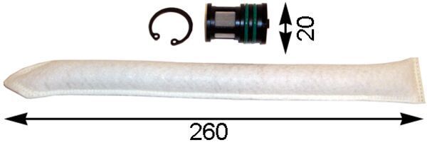 Osuszacz, klimatyzacja MAHLE ad 75 000s