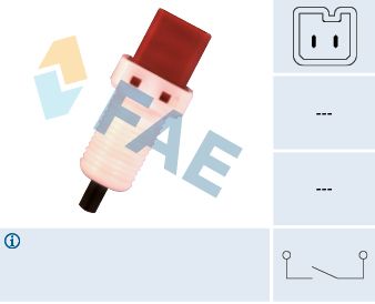 Włącznik świateł STOP FAE 24896