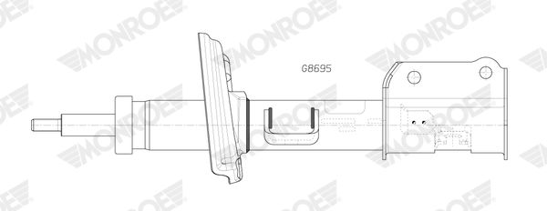 Amortyzator Monroe G8695