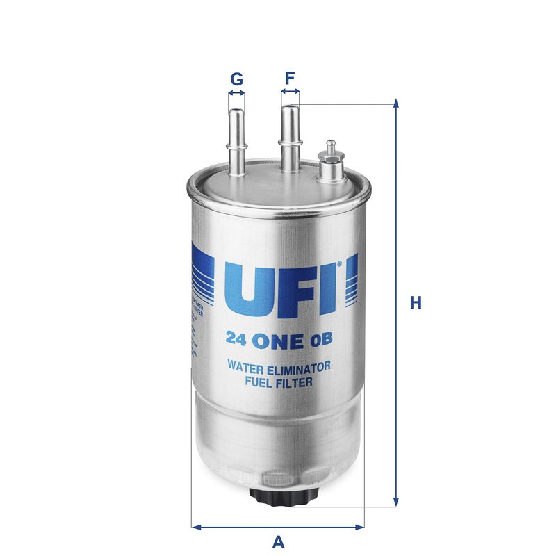 Filtr paliwa UFI 24.one.0b