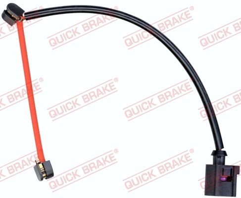 Styk ostrzegawczy, zużycie okładzin hamulcowych QUICK BRAKE WS 0526 A