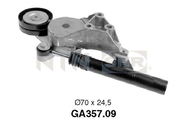 Rolka napinacza, pasek klinowy wielorowkowy SNR GA357.09