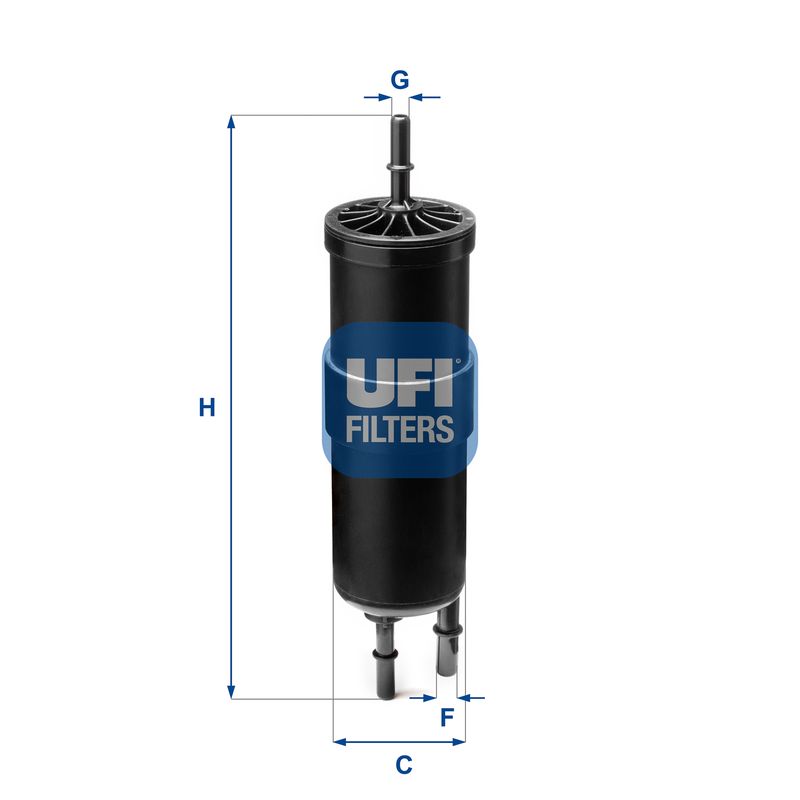 Filtr paliwa UFI 31.962.00