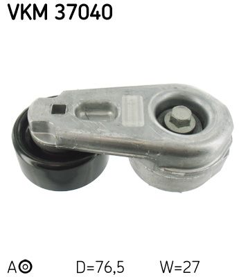 Rolka napinacza, pasek klinowy wielorowkowy SKF VKM 37040